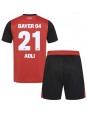 Bayer Leverkusen Amine Adli #21 Domácí dres pro děti 2024-25 Krátký Rukáv (+ trenýrky)